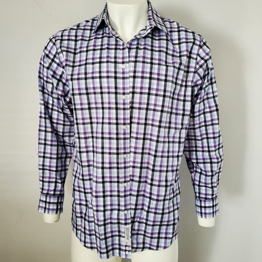 Nordstrom Button-Down Traditional Fit Size 16.5 35